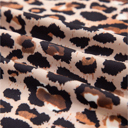  HIDDEN GEMS | Stripe Leopard Patchwork Button-Up Shirt