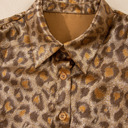  Wild Whisper Metallic Leopard Shirt