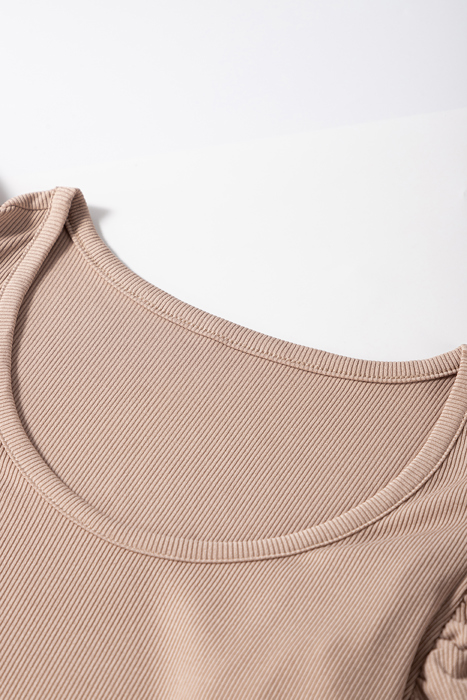 HIDDEN GEMS | Essential Ribbed Cropped Top