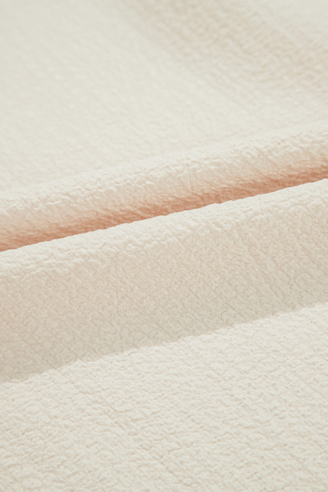 Dreamy Bow Back Ruffle Blouse