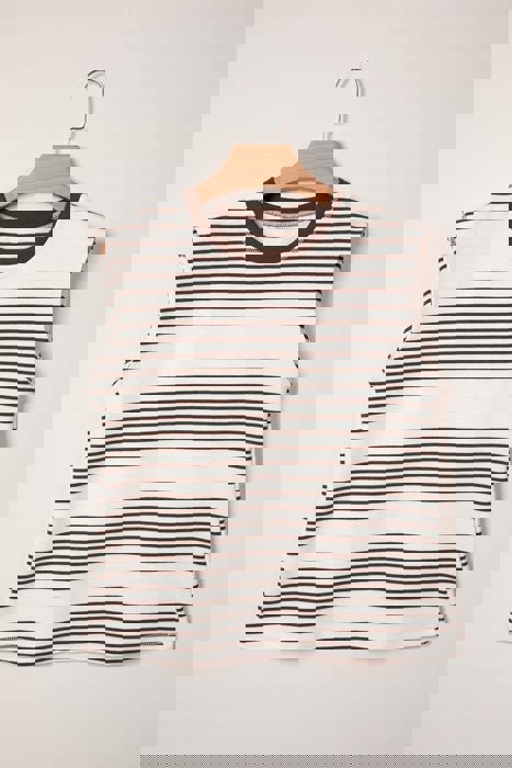 Sunkissed Days Stripe Ribbed Knit Tank Top