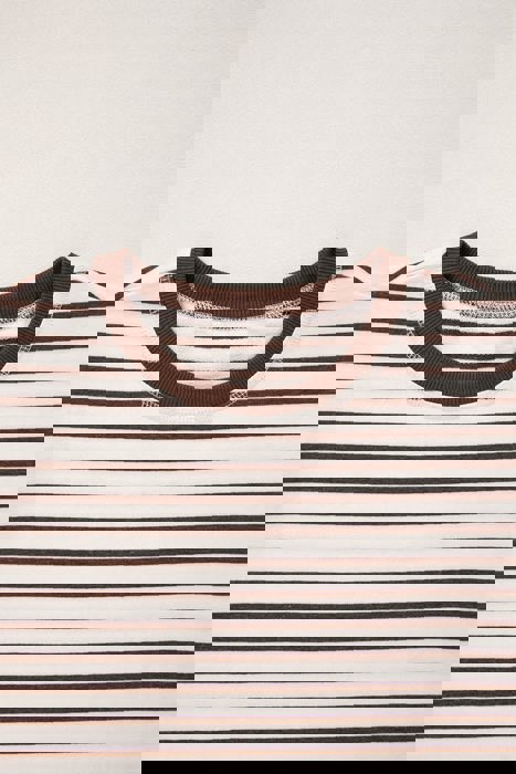 Sunkissed Days Stripe Ribbed Knit Tank Top