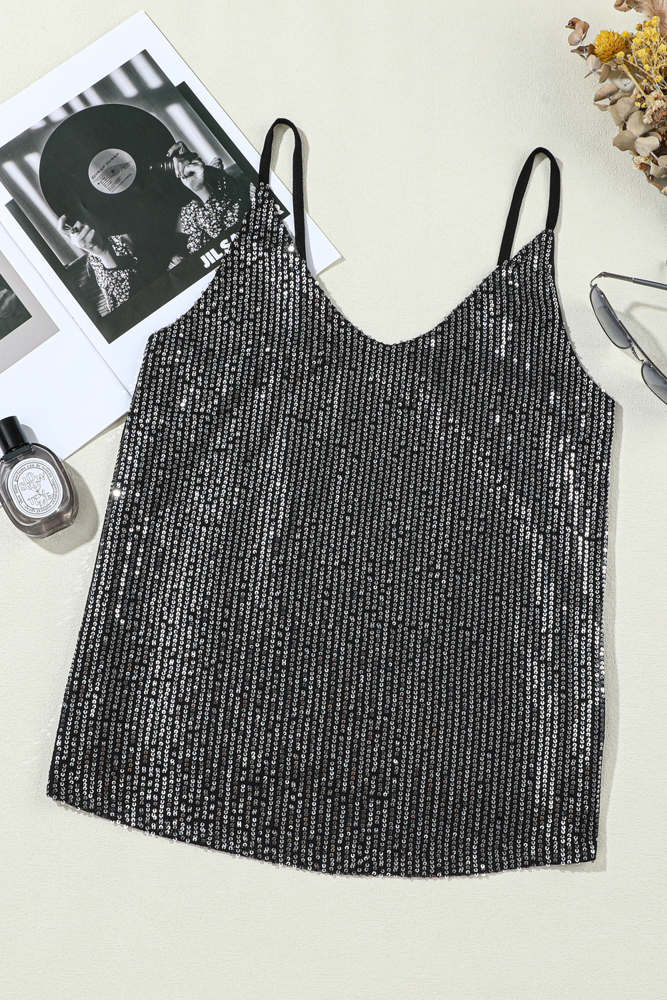 HIDDEN GEMS The Holiday Edit Sequin Tank