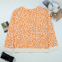  HIDDEN GEMS | Leopard Buttoned Chunky Cardigan Sweater