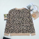  HIDDEN GEMS | Leopard Buttoned Chunky Cardigan Sweater