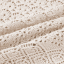  HIDDEN GEMS | Hollowed Knit Open Front Cardigan