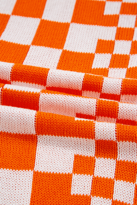 HIDDEN GEMS | Checker Open Front Cardigan