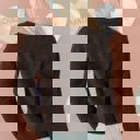  HIDDEN GEMS | Valentine Heart Metal Buttoned V-Neck Cardigan