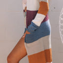  HIDDEN GEMS Colorblock Stripe Soft Cardigan