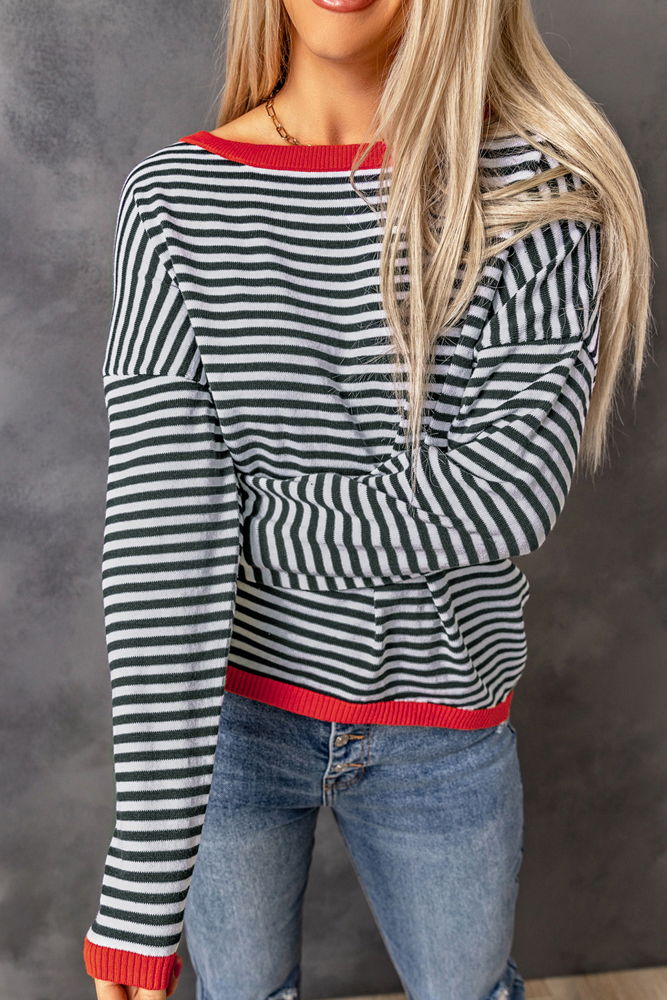 The Sienna Striped Sweater