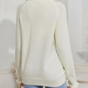  SALE! Soft Ruffle Buttoned Sweater