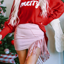  HIDDEN GEMS | Merry Embroidered Turtleneck Sweater