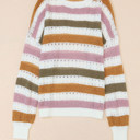  HIDDEN GEMS Multicolor Striped Sweater