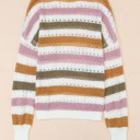  HIDDEN GEMS Multicolor Striped Sweater