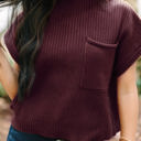  HIDDEN GEMS Everyday Sweater Top w/Pocket