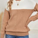  The Essential Cozy Colorblock Sweater