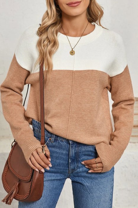 Sale! Essential Colorblock Sweater