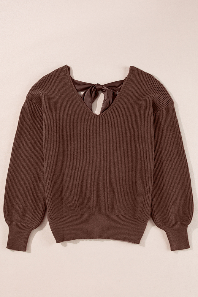 HIDDEN GEMS Viv Soft Bow Sweater