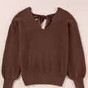  HIDDEN GEMS Viv Soft Bow Sweater