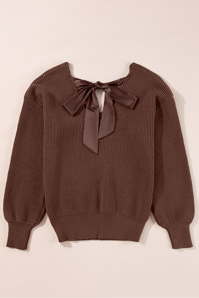 HIDDEN GEMS Viv Soft Bow Sweater