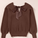  HIDDEN GEMS Viv Soft Bow Sweater