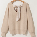  HIDDEN GEMS Viv Soft Bow Sweater