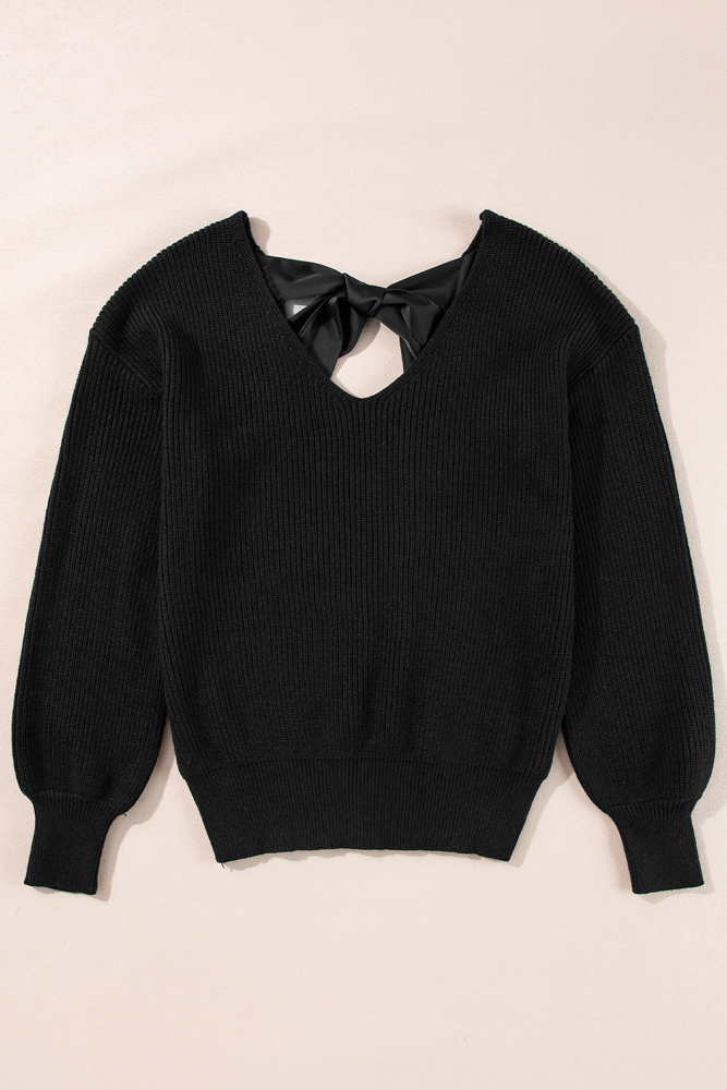 HIDDEN GEMS Viv Soft Bow Sweater