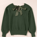  HIDDEN GEMS Viv Soft Bow Sweater