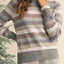  HIDDEN GEMS Emily Soft Stripe Sweater