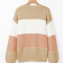  The Selene Soft Colorblock Sweater