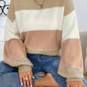  The Selene Soft Colorblock Sweater