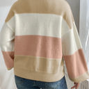  The Selene Soft Colorblock Sweater