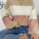  The Selene Soft Colorblock Sweater