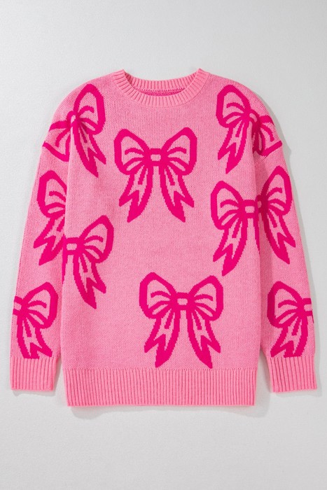 HIDDEN GEMS Sweet Bows Soft Sweater