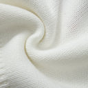  HIDDEN GEMS | Christmas Bow Colorblock Long Sleeve Sweater