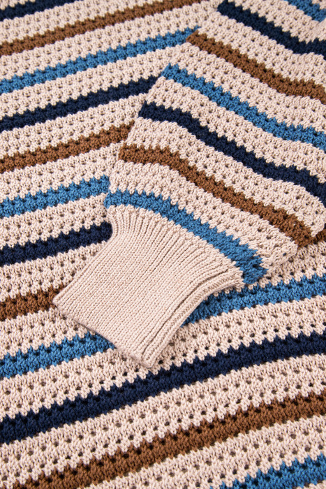 HIDDEN GEMS | Stripe Drop Shoulder Sweater