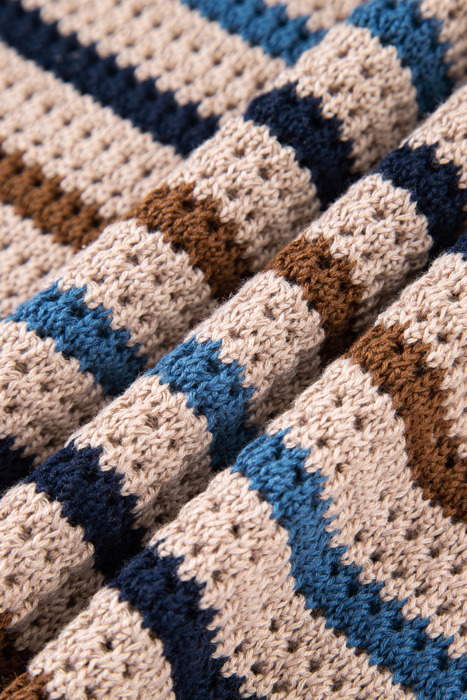 HIDDEN GEMS | Stripe Drop Shoulder Sweater