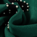  HIDDEN GEMS | Bow Pearl Embellished Drop Shoulder Sweater