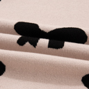  HIDDEN GEMS | Bow Pearl Embellished Drop Shoulder Sweater