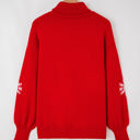  HIDDEN GEMS | Merry Snowflake Turtleneck Christmas Sweater