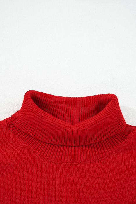 HIDDEN GEMS | Merry Snowflake Turtleneck Christmas Sweater