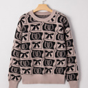  HIDDEN GEMS | Western Bows & Horseshoes Sweater