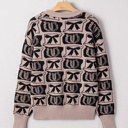  HIDDEN GEMS | Western Bows & Horseshoes Sweater