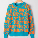  HIDDEN GEMS | Western Bows & Horseshoes Sweater