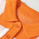  HIDDEN GEMS | Checker Collared Long Sleeve Sweater