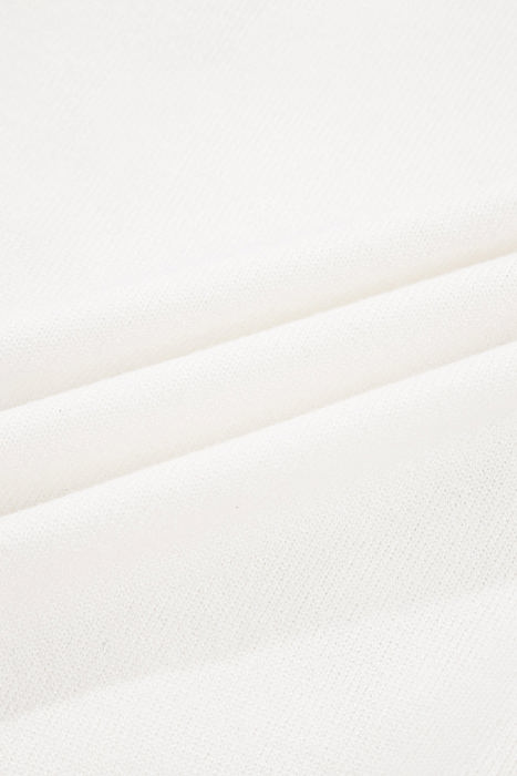 HIDDEN GEMS | Floral Embroidered Scallop Hem Sweater