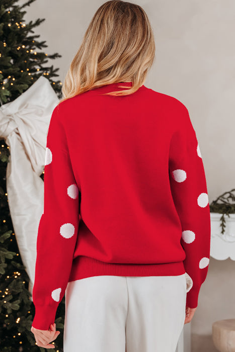 HIDDEN GEMS | LET IT SNOW Christmas Snowflake Sweater