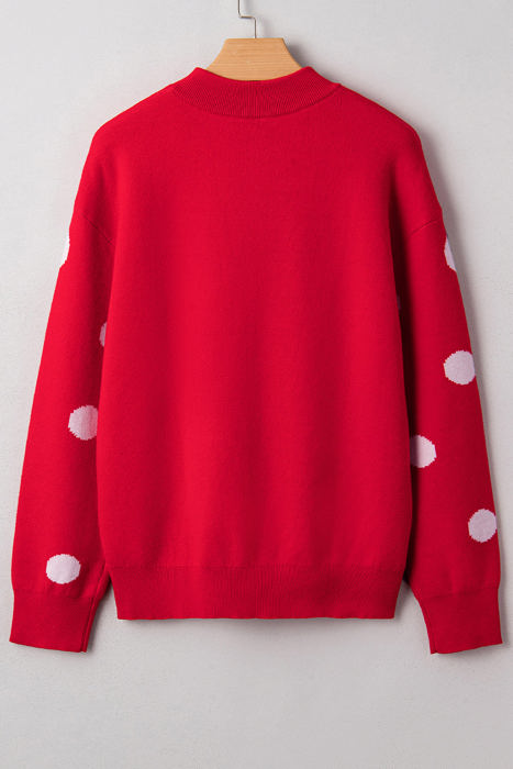 HIDDEN GEMS | LET IT SNOW Christmas Snowflake Sweater