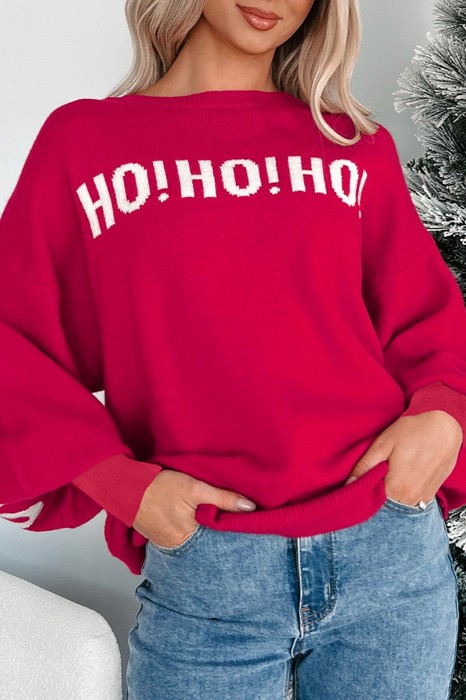 HIDDEN GEMS | Merry Christmas Ho Ho Ho Sweater