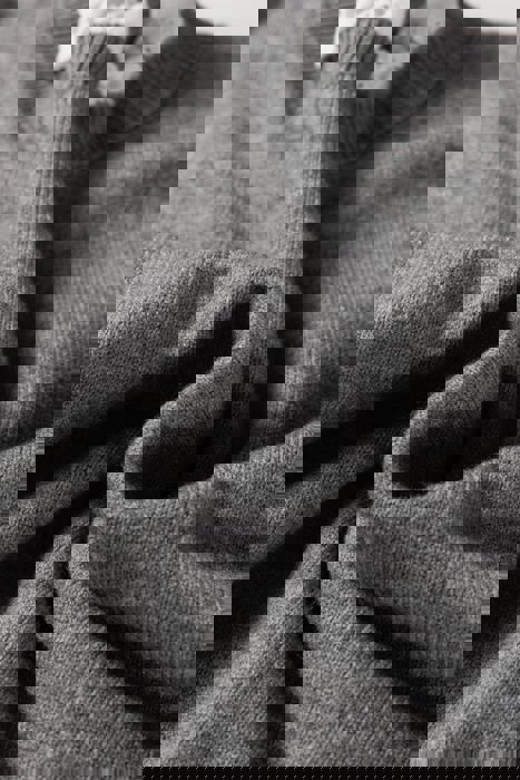 Eyelet Lace Trim Buttoned Cuff Sweater